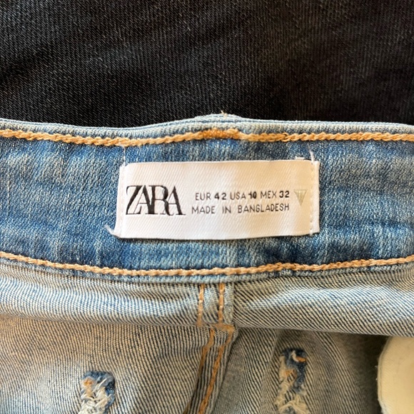 Zara stretch jeans size 10 - Picture 4 of 4